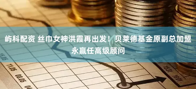 屿科配资 丝巾女神洪霞再出发！贝莱德基金原副总加盟永赢任高级顾问