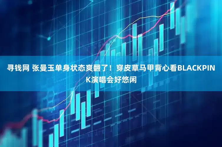 寻钱网 张曼玉单身状态爽翻了！穿皮草马甲背心看BLACKPINK演唱会好悠闲
